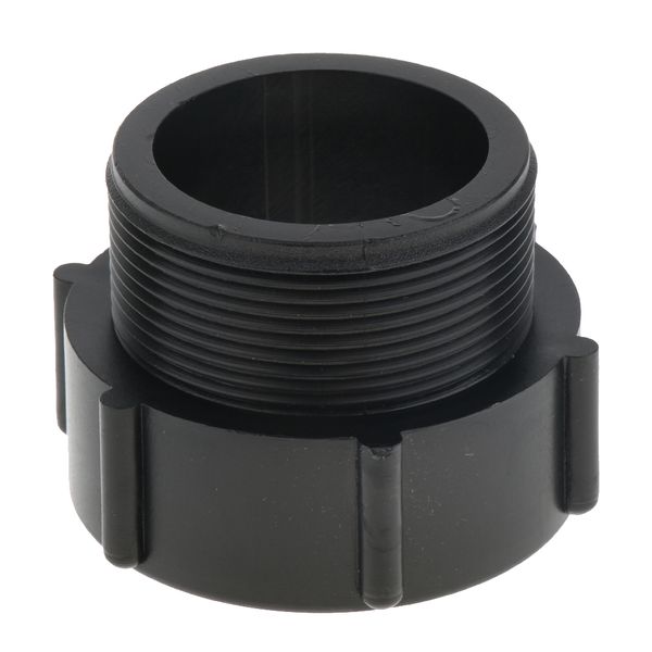 Solid 2 Inch Ibc Tote Tank Valve Adapter For Dn50 Bsp Thread Hose Pipe Plastic