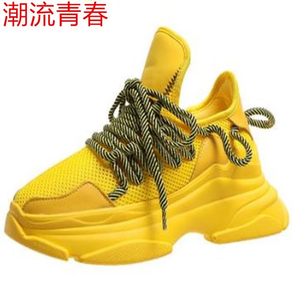 new fashion women mesh shoes women casual shoes chunky sneakers platform woman spring summer leisure breathable mesh, Black
new fashion women mesh shoes women casual shoes chunky sneakers platform woman spring summer leisure breathable mesh, Black