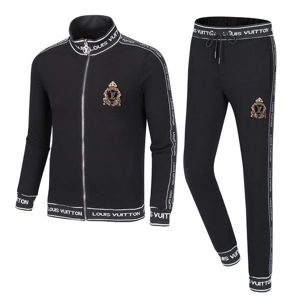 men's clothing phillip plain suit long sleeve tracksuits jackets set fashion running men sports suit letter printing slim luxury sports, Gray
men's clothing phillip plain suit long sleeve tracksuits jackets set fashion running men sports suit letter printing slim luxury sports, Gray