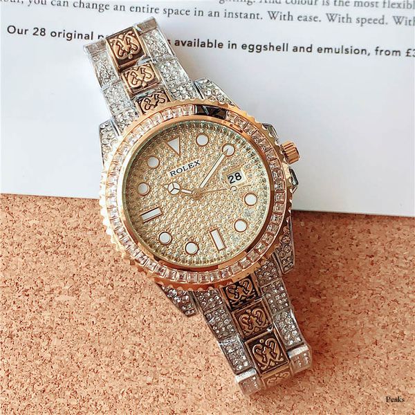 2020ultra-thin full diamond watch luxury fashion steel band quartz men's watch sale, Slivery;brown
2020ultra-thin full diamond watch luxury fashion steel band quartz men's watch sale, Slivery;brown
