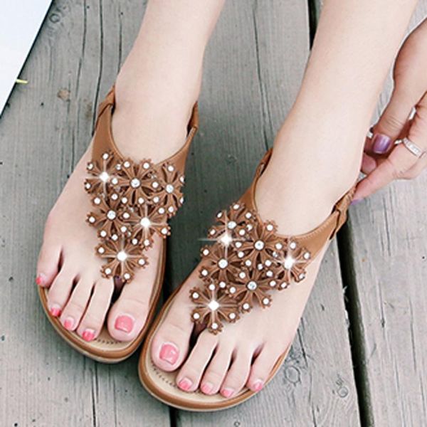 summer women sandals fashion crystal floral ladies sandals casual comfortable flat roman shoes sandalias mujer 2020, Black
summer women sandals fashion crystal floral ladies sandals casual comfortable flat roman shoes sandalias mujer 2020, Black