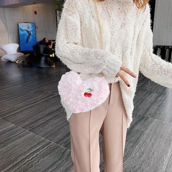 handbags delicate design hit color plush messenger bags women love heart chain shoulder handbag small phone purse
handbags delicate design hit color plush messenger bags women love heart chain shoulder handbag small phone purse