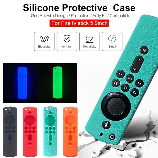 remote controlers luminous silicone case shockproof cover for fire tv stick 4k / (3rd generation) cube voice control
remote controlers luminous silicone case shockproof cover for fire tv stick 4k / (3rd generation) cube voice control