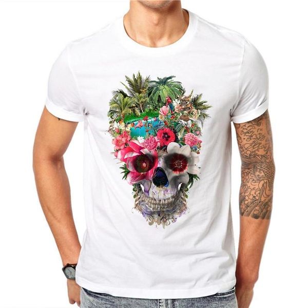 2019 new summer man casual tee shirt the flower skull t-shirt funny cotton design t-shirt
2019 new summer man casual tee shirt the flower skull t-shirt funny cotton design t-shirt