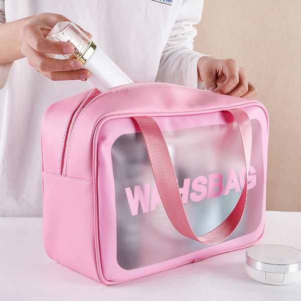 cosmetic bags pvc transparent makeup bag women wash travel organizer large capacity storage hand clear neceser 2021
cosmetic bags pvc transparent makeup bag women wash travel organizer large capacity storage hand clear neceser 2021
