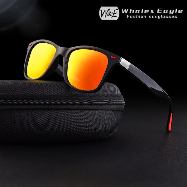 w&e classic polarized sunglasses men plastic frame women fashion brand designer driving sun glasses goggles coating uv400 cool, White;black
w&e classic polarized sunglasses men plastic frame women fashion brand designer driving sun glasses goggles coating uv400 cool, White;black