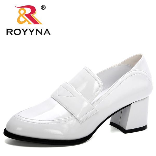 dress shoes royyna 2021 designers patent leather chunky high heels single woman round toe pumps ladies wedding zapato mujer, Black
dress shoes royyna 2021 designers patent leather chunky high heels single woman round toe pumps ladies wedding zapato mujer, Black