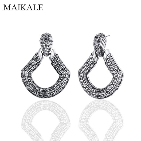 dangle & chandelier maikale vintage big geometric zinc alloy earrings micro inlay rhinestone drop earring for women jewelry classic gifts, Silver
dangle & chandelier maikale vintage big geometric zinc alloy earrings micro inlay rhinestone drop earring for women jewelry classic gifts, Silver