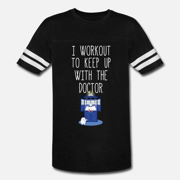 i workout to keep up with the doctor t shirt men designs cotton round collar novelty fitness new style spring vintage shirt
i workout to keep up with the doctor t shirt men designs cotton round collar novelty fitness new style spring vintage shirt