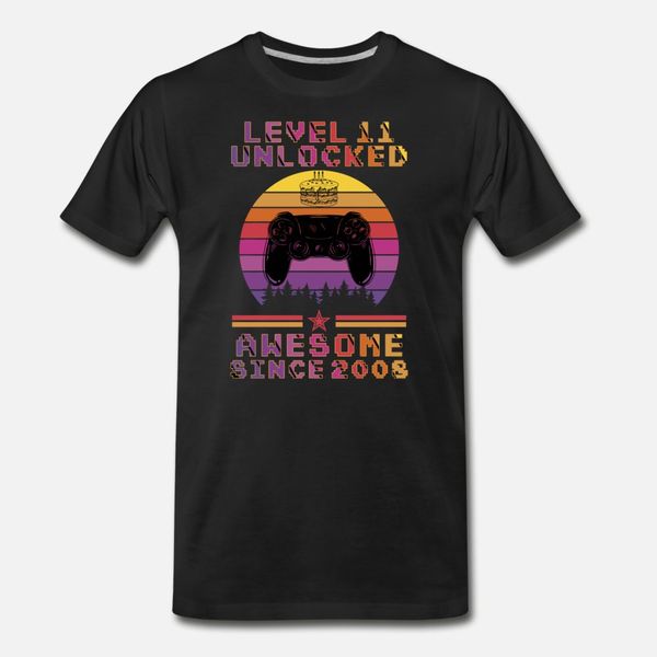 level 11 unlocked awesome since 2008 t shirt men printed short sleeve s-xxxl pictures loose fashion spring autumn unique shirt
level 11 unlocked awesome since 2008 t shirt men printed short sleeve s-xxxl pictures loose fashion spring autumn unique shirt