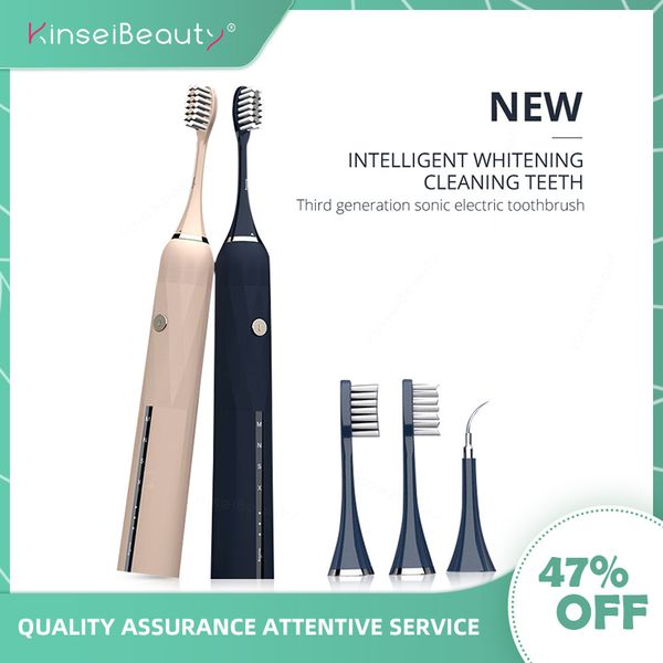Powerful Ultrasonic Sonic Electric Toothbrush USB Charge Rechargeable Tooth Brushes Washable Electronic Whitening Teeth Brushto people
Powerful Ultrasonic Sonic Electric Toothbrush USB Charge Rechargeable Tooth Brushes Washable Electronic Whitening Teeth Brushto people