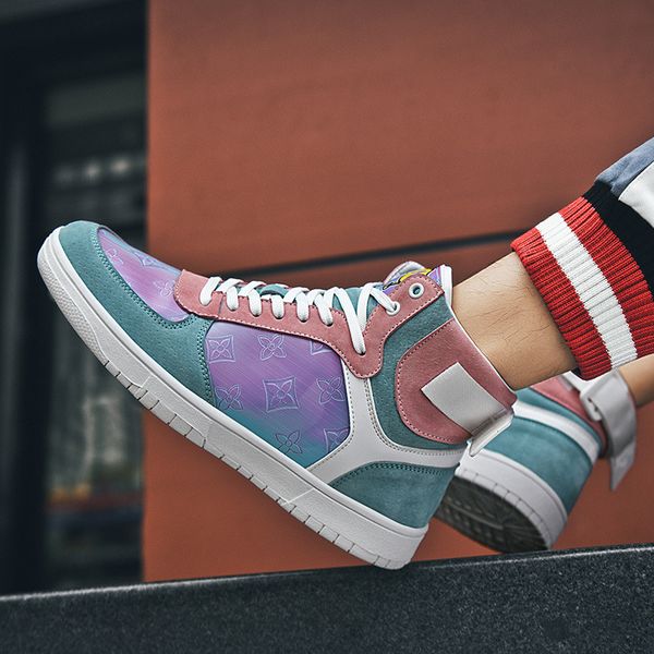 мода спорт high top мужская дышащий спорт кроссовки женщины stretch кроссовки плоский узелок полуботинки j1-89
мода спорт high top мужская дышащий спорт кроссовки женщины stretch кроссовки плоский узелок полуботинки j1-89