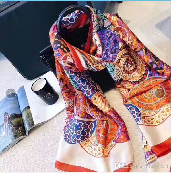 2019 designer silk scarf women luxury scarf letter women spring summer autumn thin scarves wraps size 180x70cm, Blue;gray
2019 designer silk scarf women luxury scarf letter women spring summer autumn thin scarves wraps size 180x70cm, Blue;gray
