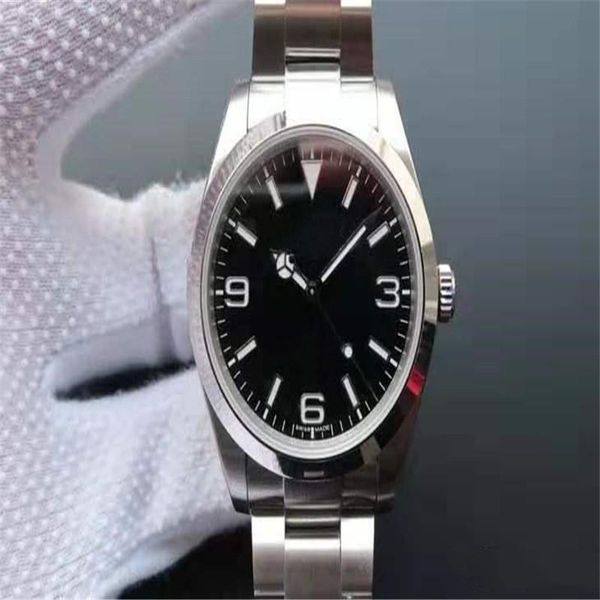 EXPLORER luxury watch 114300 series, MASTER steel dome automatic mechanical men's watch Designer watches Movement watches.
EXPLORER luxury watch 114300 series, MASTER steel dome automatic mechanical men's watch Designer watches Movement watches.