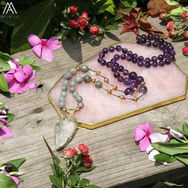 natural white quartz arrowhead pendant 8mm labradortie amethysts quartz round beads knotted handmade necklace 32 inch long, Silver
natural white quartz arrowhead pendant 8mm labradortie amethysts quartz round beads knotted handmade necklace 32 inch long, Silver