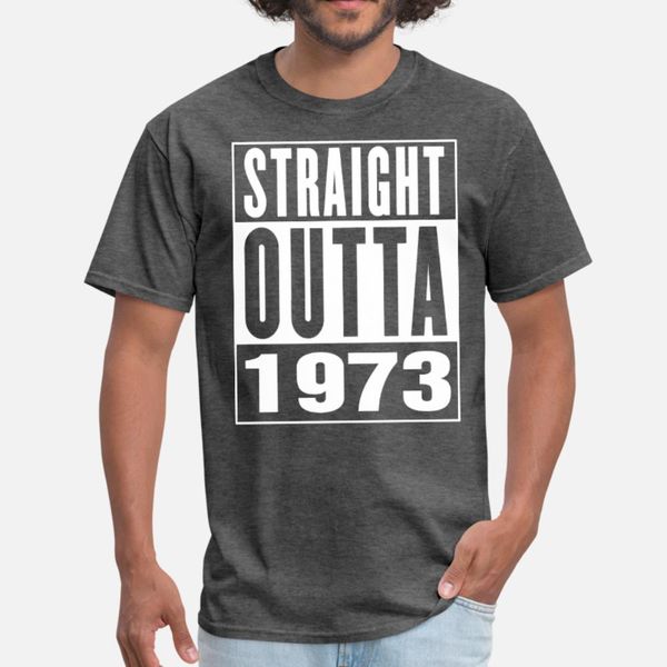 straight outa 1973 t shirt men customize 100% cotton round neck letters anti-wrinkle humor summer style natural shirt
straight outa 1973 t shirt men customize 100% cotton round neck letters anti-wrinkle humor summer style natural shirt