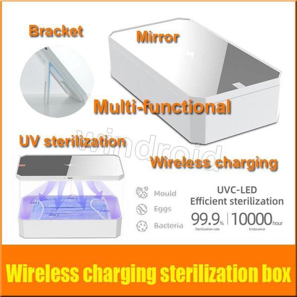 cgjxsmultifunctional uv sterilization box moblie phone wireless charge disinfection case sterilizing box mask ultraviolet split makeup mirro
cgjxsmultifunctional uv sterilization box moblie phone wireless charge disinfection case sterilizing box mask ultraviolet split makeup mirro