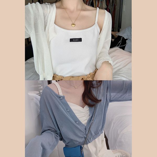 ins fairy sun-proof clothing female 2019 new summer short viscose fiber sunscreen shirt knitted outdoor cardigan jacket female thin section, White
ins fairy sun-proof clothing female 2019 new summer short viscose fiber sunscreen shirt knitted outdoor cardigan jacket female thin section, White