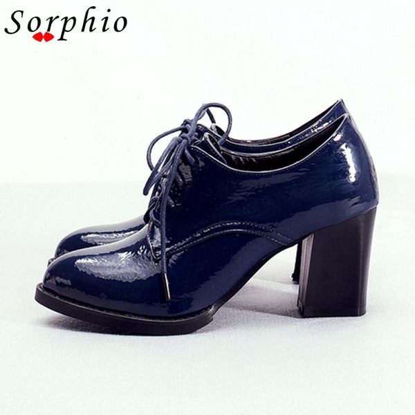 sorphio women fashion mature pointed toe shoes women lace-up metallic heeled pumps high block heels pumps, Black
sorphio women fashion mature pointed toe shoes women lace-up metallic heeled pumps high block heels pumps, Black