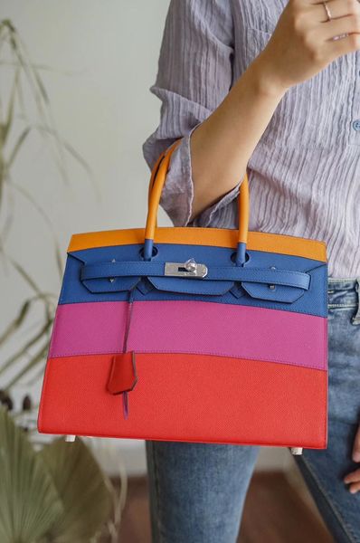 whosale fully handmade design reainbow briikin purse,wax thread, fast delivery,other designs visit web,contact me for details
whosale fully handmade design reainbow briikin purse,wax thread, fast delivery,other designs visit web,contact me for details