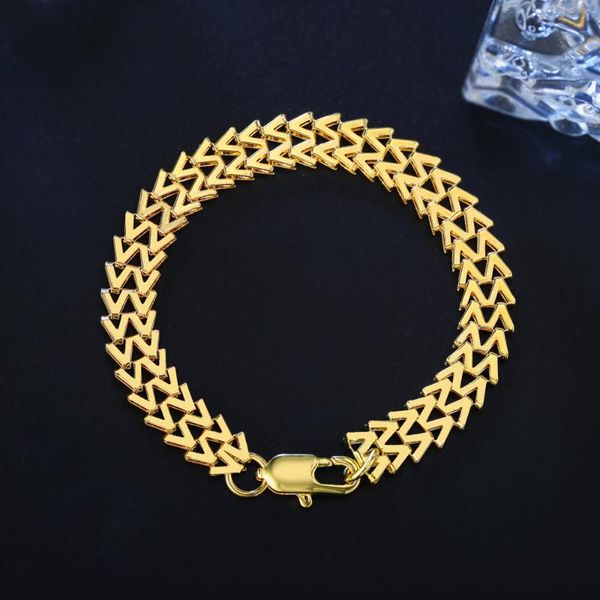 fashion chain bracelets for women 9mm bangle jewelry accessories ladies chains metal chain copper material charm trendy, Black
fashion chain bracelets for women 9mm bangle jewelry accessories ladies chains metal chain copper material charm trendy, Black
