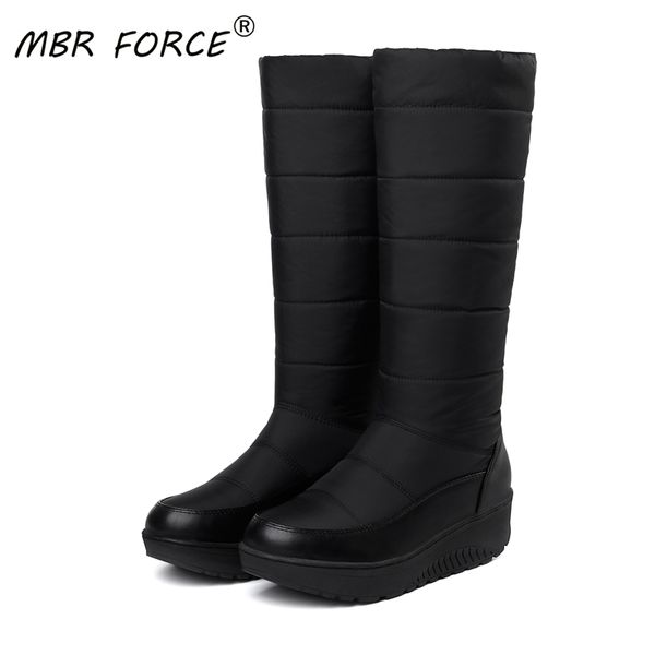 mbr force fashion warm snow boots ladies women waterproof winter woman down boots female footwear thick bottom tassel decoration, Black
mbr force fashion warm snow boots ladies women waterproof winter woman down boots female footwear thick bottom tassel decoration, Black