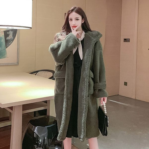 cashmere womens hoodies 2020 winter long coats korean style casual loose horn button cotton warm fleece ladies coats, Black
cashmere womens hoodies 2020 winter long coats korean style casual loose horn button cotton warm fleece ladies coats, Black