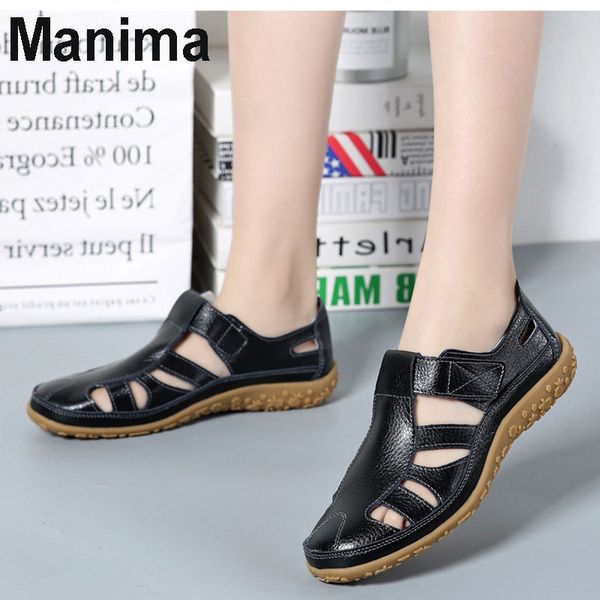 summer women's shoes leather flat heel sandals women hollow flat shoes women casual soft bottom beach 2020 new, Black
summer women's shoes leather flat heel sandals women hollow flat shoes women casual soft bottom beach 2020 new, Black