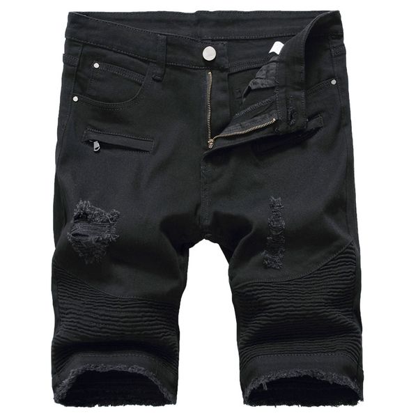 qmgood black white red summer new arrival ripped denim shorts men skinny straight casual men's slim vintage short jeans homme, Blue
qmgood black white red summer new arrival ripped denim shorts men skinny straight casual men's slim vintage short jeans homme, Blue