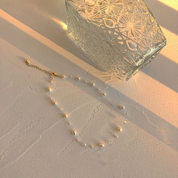 kpop retro japan baroco style freshwater pearl choker necklace for women girls elegant crystal collares aesthetic jewelry kolye, Golden;silver
kpop retro japan baroco style freshwater pearl choker necklace for women girls elegant crystal collares aesthetic jewelry kolye, Golden;silver