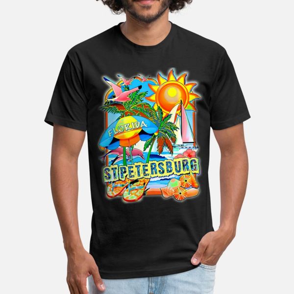 st petersburg florida t shirt men designer 100% cotton round collar pictures cute funny summer style natural shirt
st petersburg florida t shirt men designer 100% cotton round collar pictures cute funny summer style natural shirt