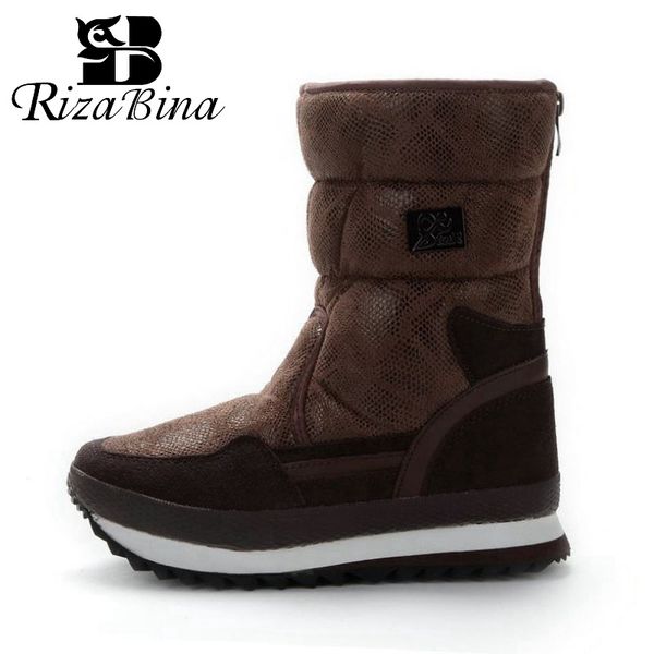 rizabina new winter warm women mid calf boots zipper plush fur snow boots outdoor non-slip leisure women footwear size 36-40, Black
rizabina new winter warm women mid calf boots zipper plush fur snow boots outdoor non-slip leisure women footwear size 36-40, Black