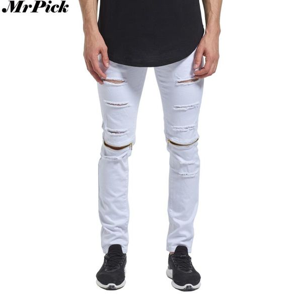 men's jeans 2021 men knee zipper distressed skinny stretch fashion ripped designer pencil white y2236, Blue
men's jeans 2021 men knee zipper distressed skinny stretch fashion ripped designer pencil white y2236, Blue