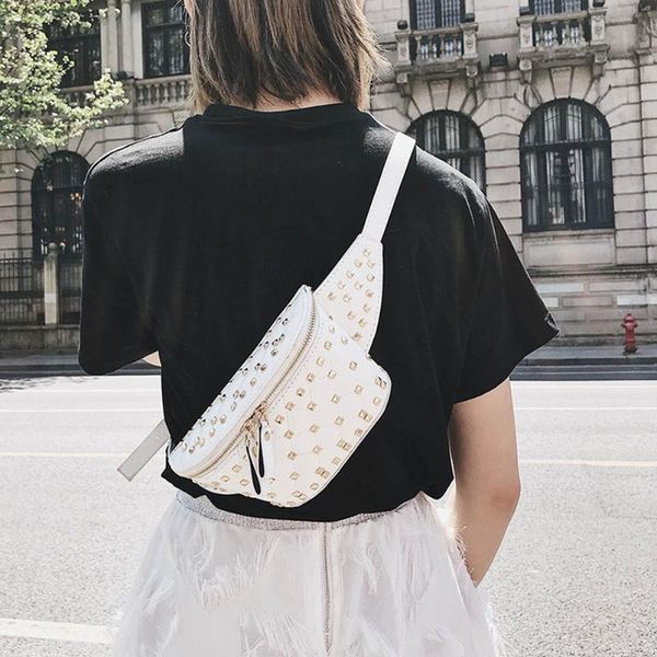 waist bags rivets women bag fashion leather purse phone shoulder belt leisure travel fanny pack chest pocket accessories
waist bags rivets women bag fashion leather purse phone shoulder belt leisure travel fanny pack chest pocket accessories
