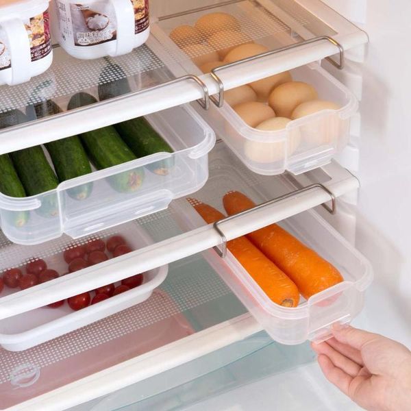 storage bottles & jars drawer type refrigerator box creative compartment rack kitchen fruit vegetables plastic partition crisper
storage bottles & jars drawer type refrigerator box creative compartment rack kitchen fruit vegetables plastic partition crisper