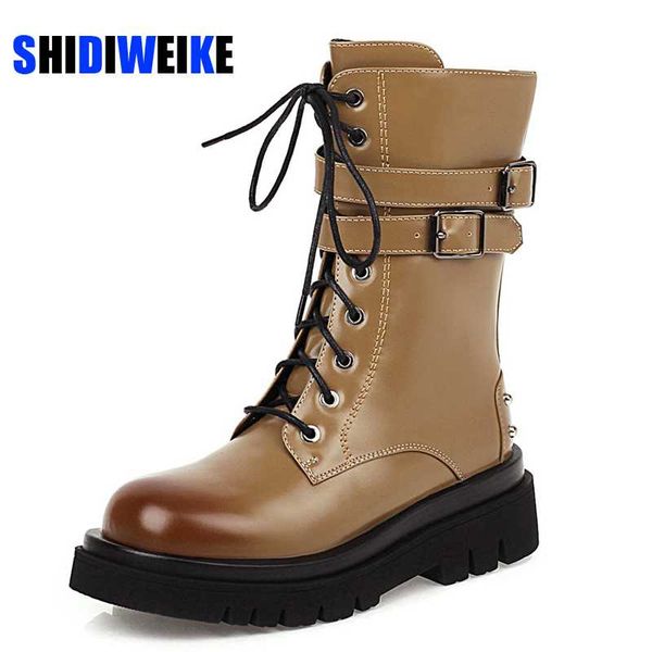boots buckle winter motorcycle women british style ankle gothic punk low heel platform boot shoe plus size 43, Black
boots buckle winter motorcycle women british style ankle gothic punk low heel platform boot shoe plus size 43, Black