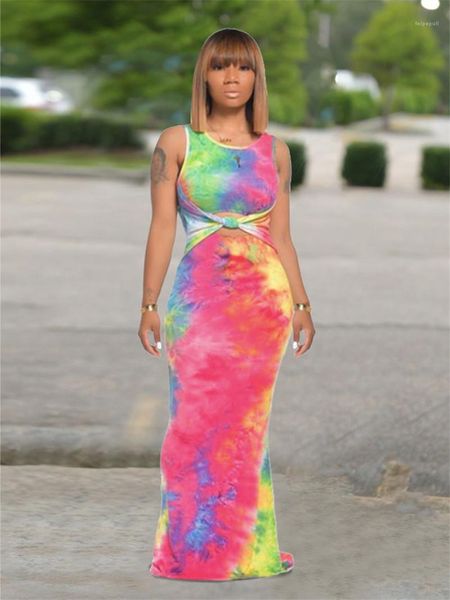dresses fashion tie dye contrast color sleeveless dresses bandage crew neck slim womens clothing women designer long, Black;gray
dresses fashion tie dye contrast color sleeveless dresses bandage crew neck slim womens clothing women designer long, Black;gray