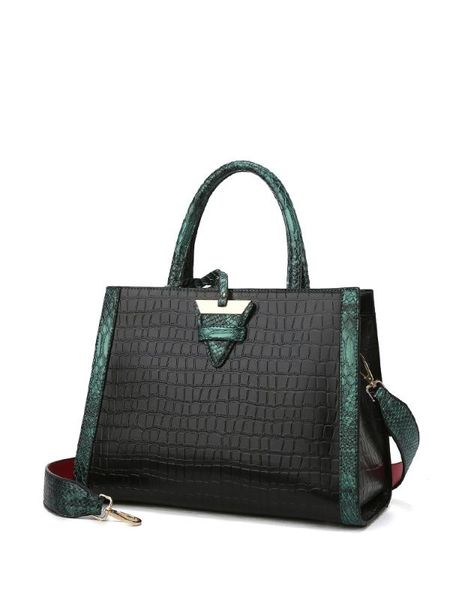 кожа моды коммерческих сумок высокого качества тотализатор плечо crossbody сумка крокодил pattern color block сумка
кожа моды коммерческих сумок высокого качества тотализатор плечо crossbody сумка крокодил pattern color block сумка