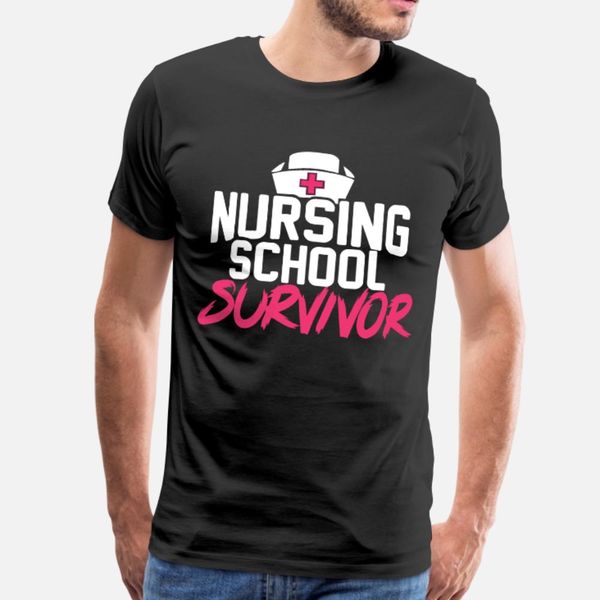 nursing school survivor t shirt men knitted 100% cotton size s-3xl unique crazy comfortable spring novelty shirt
nursing school survivor t shirt men knitted 100% cotton size s-3xl unique crazy comfortable spring novelty shirt