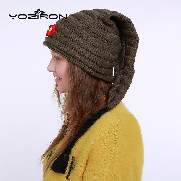 yoziron новых женщин hat осень зима вязаного длинный scorpion skullies теплая довольно ведьма шляпы, Blue;gray
yoziron новых женщин hat осень зима вязаного длинный scorpion skullies теплая довольно ведьма шляпы, Blue;gray
