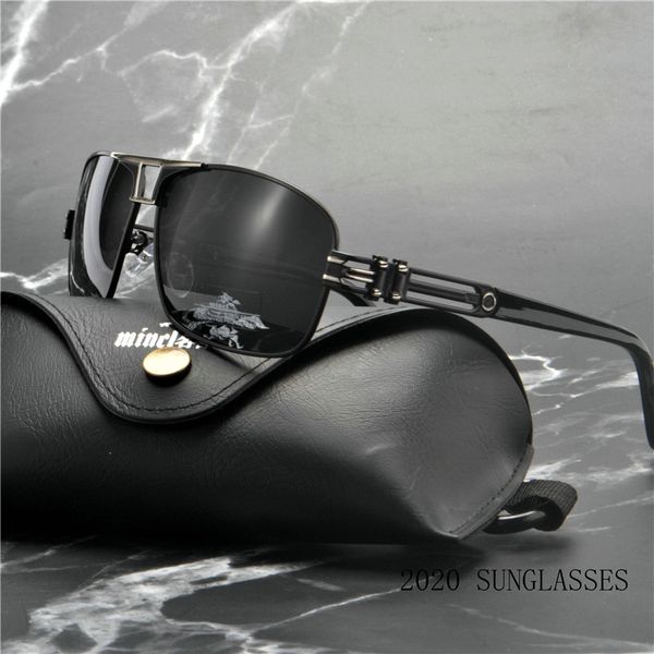 2020 men sunglasses hd polarized uv400 mirror male square black brown driving goggles sun glasses women for men fml, White;black
2020 men sunglasses hd polarized uv400 mirror male square black brown driving goggles sun glasses women for men fml, White;black