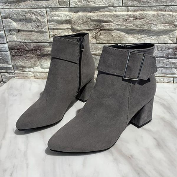 boots fashion pu leather non-slip mid women winter platform heels suede soft fabric vintage elegant square heel, Black
boots fashion pu leather non-slip mid women winter platform heels suede soft fabric vintage elegant square heel, Black