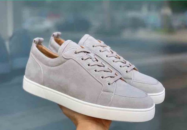 brand red bottom men sneakers low cut shoes rantulow junior flat mens suede geunine leather white black outdoor trainers
brand red bottom men sneakers low cut shoes rantulow junior flat mens suede geunine leather white black outdoor trainers