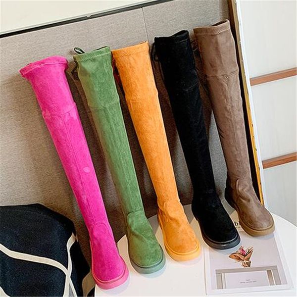autumn winter boots women long slim over the knee high boots elastic booties flats fashion shoes womanthigh high 35-39, Black
autumn winter boots women long slim over the knee high boots elastic booties flats fashion shoes womanthigh high 35-39, Black