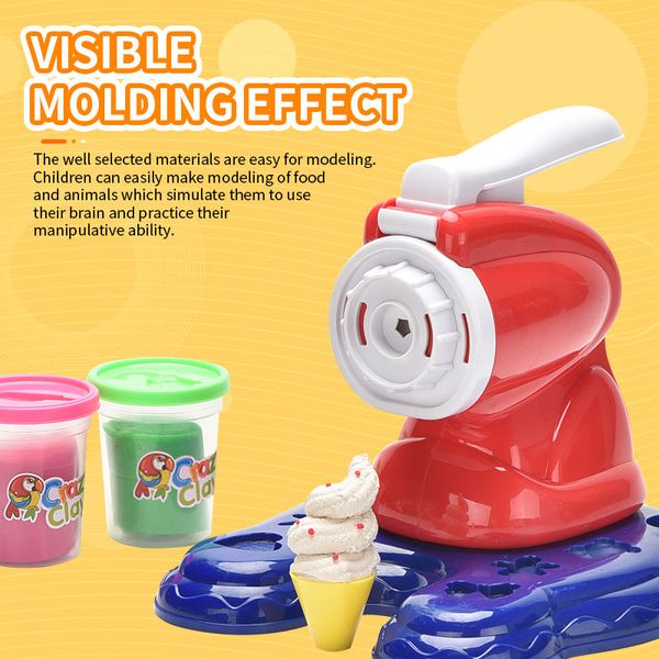 new 5d colored clay ice cream maker diy toys non-sticky delicate touch colored clay mechine baby toy
new 5d colored clay ice cream maker diy toys non-sticky delicate touch colored clay mechine baby toy