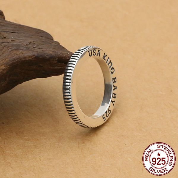 s925 sterling silver ring personality fashion jewelry retro hand-carved letters ring punk men's ring 2019 new hot
s925 sterling silver ring personality fashion jewelry retro hand-carved letters ring punk men's ring 2019 new hot