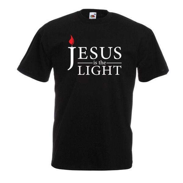 t shirt men short sleeve funny jesus is the light, god's love religious christian jesus christ shirt for men men summer style
t shirt men short sleeve funny jesus is the light, god's love religious christian jesus christ shirt for men men summer style