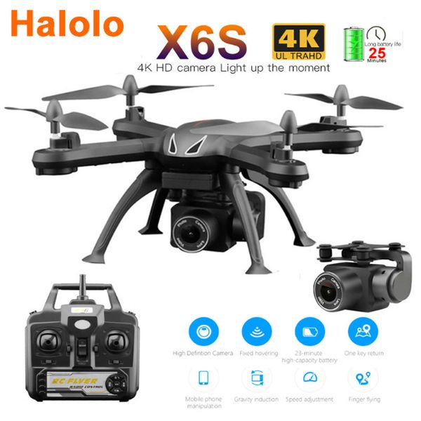 halolo drone 4k/1080p x6s devil hd camera quadcopter 25minutes long flight time fpv drones with camera hd rc airplane aircraft
halolo drone 4k/1080p x6s devil hd camera quadcopter 25minutes long flight time fpv drones with camera hd rc airplane aircraft