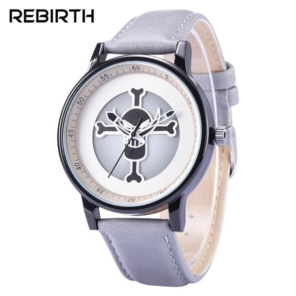 2020 rebirth skull men women wrist watches leather watchband lady man watch fashion female quartz clock wristwatch, Slivery;brown
2020 rebirth skull men women wrist watches leather watchband lady man watch fashion female quartz clock wristwatch, Slivery;brown