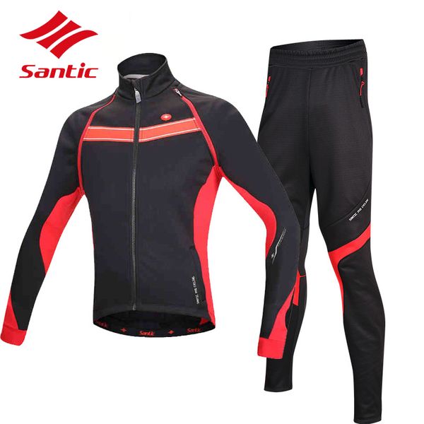 santic winter cycling jersey set racing pro team cycling clothing windproof bicycle bike jacket coat ropa ciclismo, Black;blue
santic winter cycling jersey set racing pro team cycling clothing windproof bicycle bike jacket coat ropa ciclismo, Black;blue